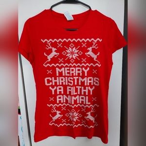 Home Alone Christmas T shirt-S